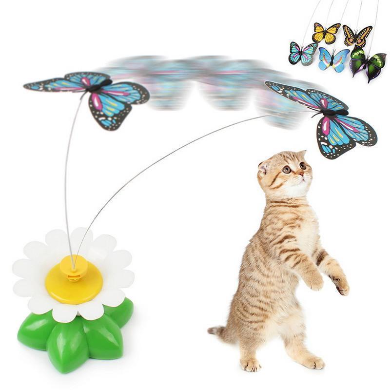 Electric Rotating Cat Butterfly