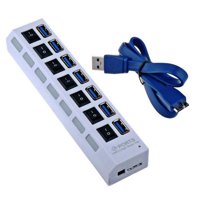 7 USB Ports Hub 3.0